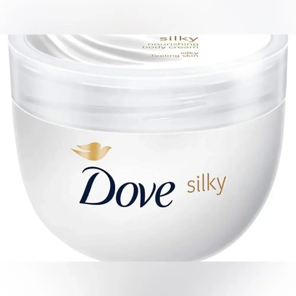 🛍️Dove Body  Love Silky 💖Pampering Body Cream for All Skin Types 300ML💥